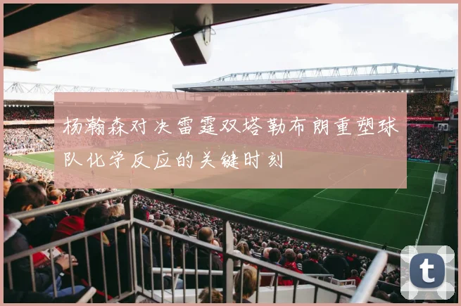 杨瀚森对决雷霆双塔勒布朗重塑球队化学反应的关键时刻